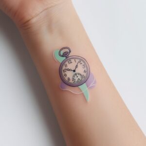 clock tattoo designs