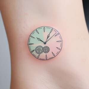 clock tattoo designs for guys