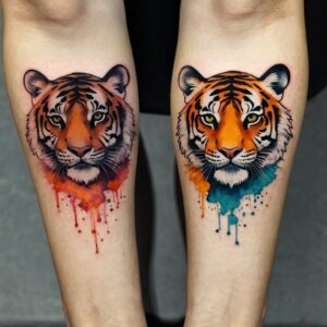 crouching tiger tattoo designs