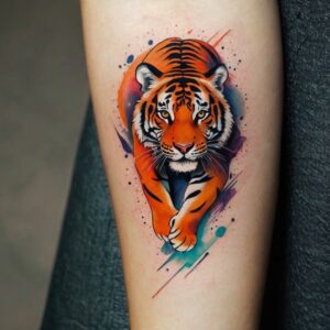 cute tiger tattoo designs