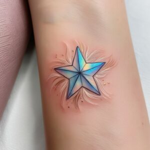 david star tattoo design