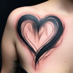 design a heart tattoo