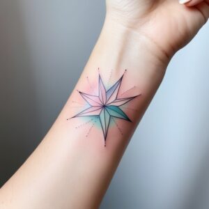 design star tattoo