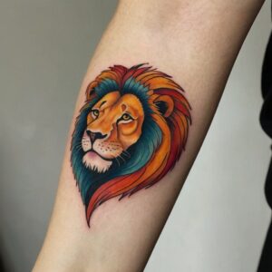 detroit lions tattoo designs