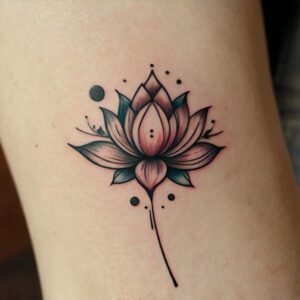 egyptian lotus flower tattoo designs