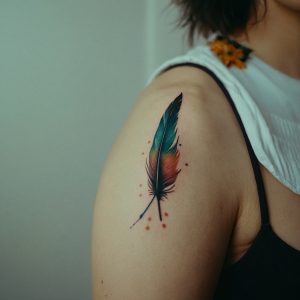 Feather tattoo designs