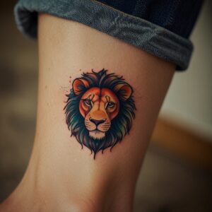 female lion tattoo designs