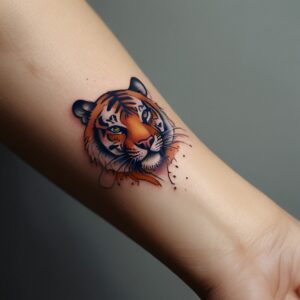 female tiger tattoo designs