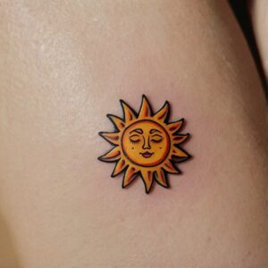 filipino sun tattoo designs