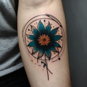 floral tattoos for guys