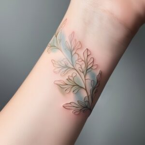 floral vine tattoo designs