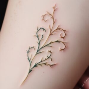 flower vine tattoo designs