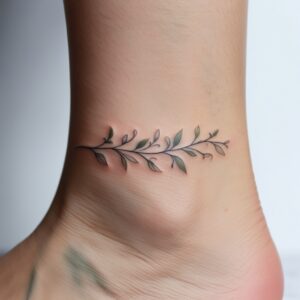 flowering vine tattoo designs