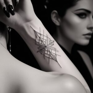 geometric tattoo design