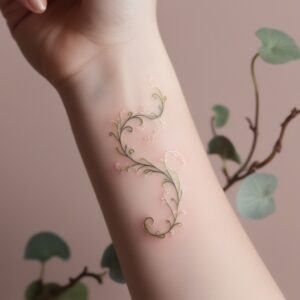 grape vine tattoo designs