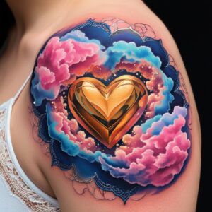 heart tattoo designs with names