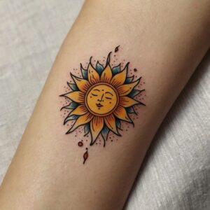 henna tattoo sun designs