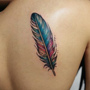 indian feather tattoo designs