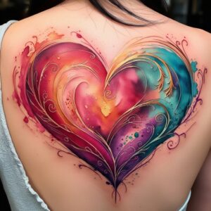 infinity heart tattoo designs