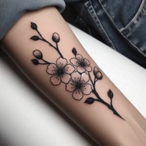 japanese cherry blossom tattoo designs