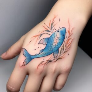 japanese koi fish tattoo design