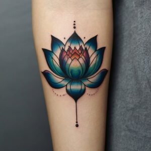 japanese lotus flower tattoo designs