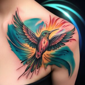 japanese phoenix tattoo design