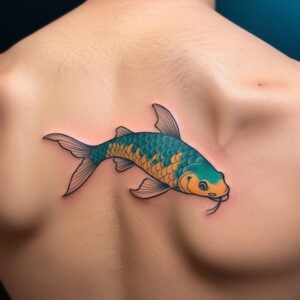 koi fish and dragon tattoo designs