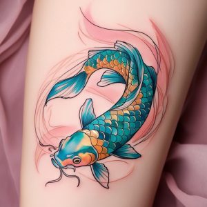 Koi fish tattoo designs