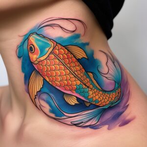 koi fish tattoo designs