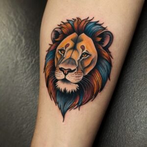 leo lion tattoo designs