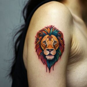 leo the lion tattoo designs