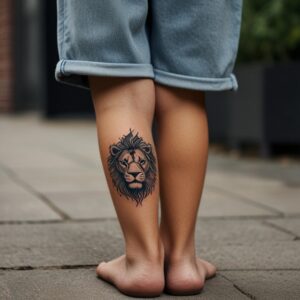 lion and lioness tattoo designs