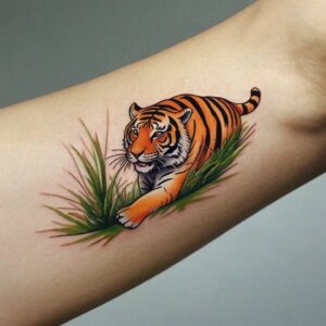 lion and tiger tattoo designs