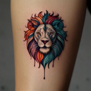 lion cub tattoo designs