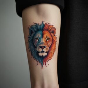 lion of judah tattoo design