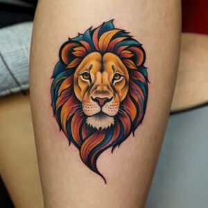 lion tattoo design