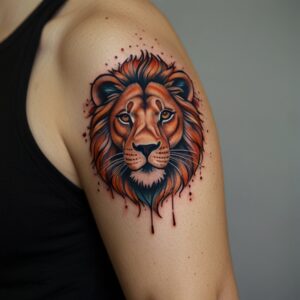 lion tiger tattoo designs