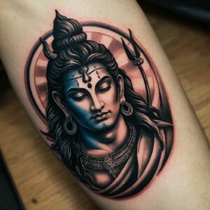 lord shiva angry tattoo