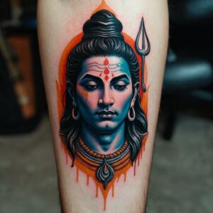 lord shiva lingam tattoo