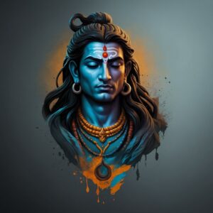 lord shiva shoulder tattoo