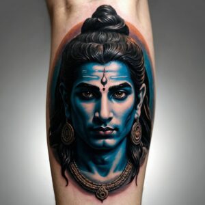 lord shiva tattoo small