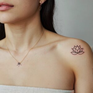 lotus flower arm tattoo designs