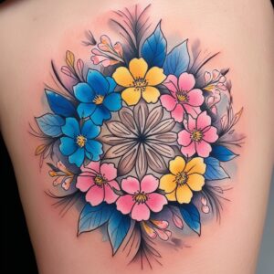 lotus flower mandala tattoo designs