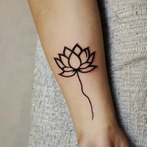 lotus flower sleeve tattoo designs