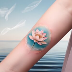 lotus flower small tattoo designs