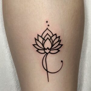 lotus flower tattoo designs for men