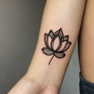 lotus flower tattoo designs men