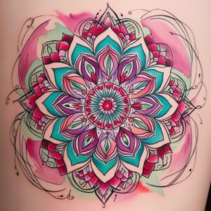 lotus mandala tattoo designs