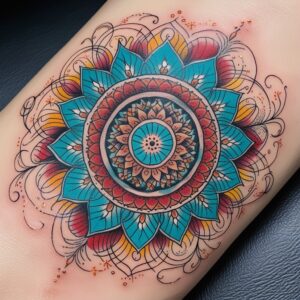 mandala eye tattoo designs